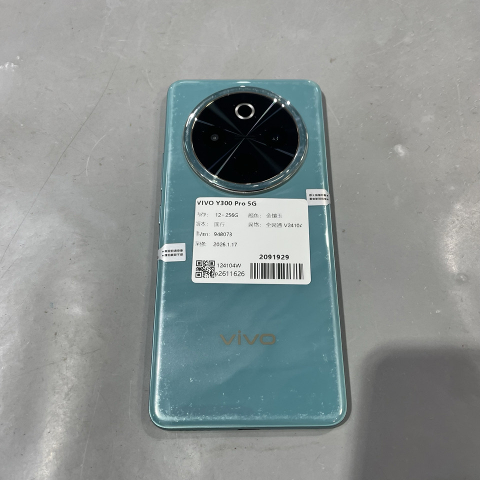 VIVO Y300 Pro 5G 金镶玉 12+256G 国行 全网通 V2410A   